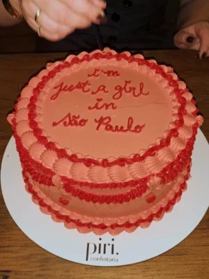 Bolo Vintage Simples